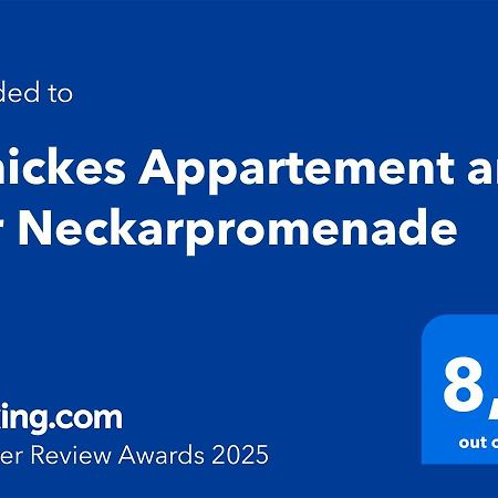 Schickes Appartement An Der Neckarpromenade 海尔布隆 外观 照片